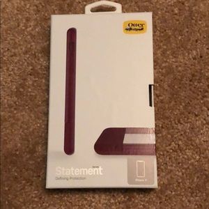 Otter box Statement cases in Wine for IPhone X